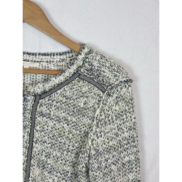 Classic Maje Tweed Boucle Jacket Cardigan Blazer SZ 3 (USL) pockets heavyweight - Picture 4 of 14